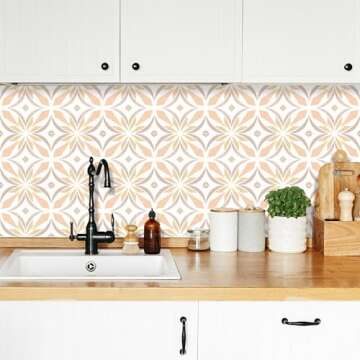 MORCART 20 PCS Peel and Stick Floor Tiles - Easy & Versatile