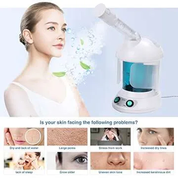DYB Portable Facial Steamer - Quick, Easy & Effective