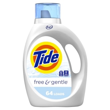 Tide Free Gentle Hypoallergenic Laundry Detergent 64 Loads