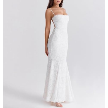 Elegant Women's Bodycon Lace Maxi Dress for All Occasions