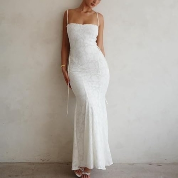 Elegant Women's Bodycon Lace Maxi Dress for All Occasions