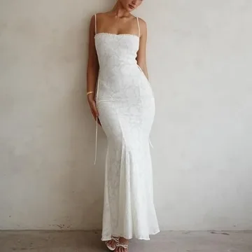 Elegant Women's Bodycon Lace Maxi Dress for All Occasions