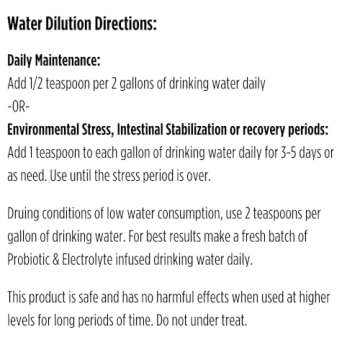 Dr. Connie's Probiotic + Electrolyte for Farm Animals