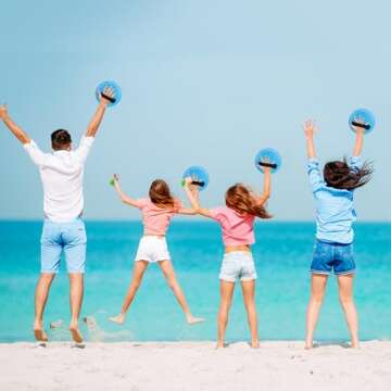 Ayeboovi Toss and Catch Ball Set for Outdoor Family Fun