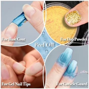 UNT Fast Dry Peel Off Base Coat for Easy Nail Art