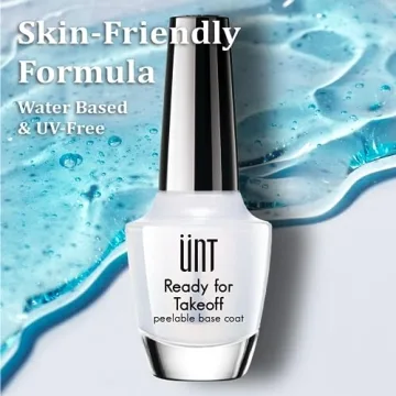 UNT Fast Dry Peel Off Base Coat for Easy Nail Art