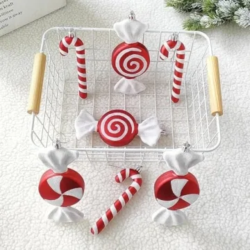 Candy Christmas Tree Hanging Ornament Kit for Festive Decor