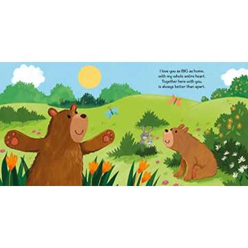I Love You as Big as Home: A Sweet Love Board Book for Toddlers, the Perfect Easter Gift!