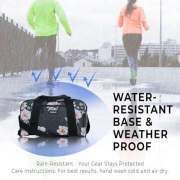 Vooray 23L Burner Gym Duffel Bag – Travel Bag for Women and Men, Sports Gym Bag with Shoe Compartment, Weekender Bag, Overnight Bag, Travel Tote Bags for Sports and Workout