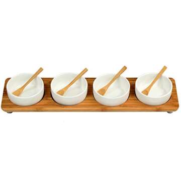 Picnic at Ascot Four Bowl in Line Serving Platter