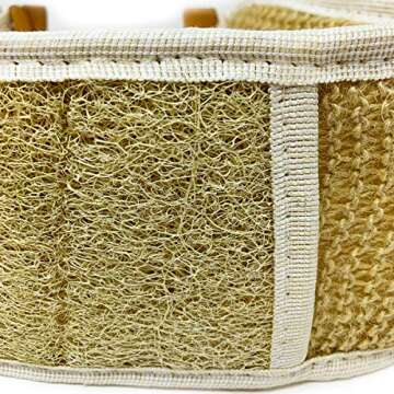 AEGEAN Exfoliating Shower Back Scrubber for Total Skin Renewal