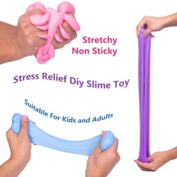 WUHUANIU 9 Pack Scented Butter Slime Kit for Kids