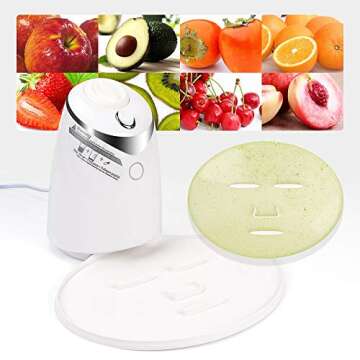 KK-mall Face Mask Machine DIY Face Mask Maker Automatic Vegetable Face Mask Natural Collagen Fruit F...
