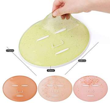 KK-mall Face Mask Machine DIY Face Mask Maker Automatic Vegetable Face Mask Natural Collagen Fruit Face Mask Machine Beauty Facial SPA