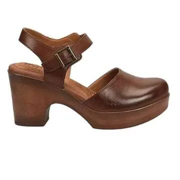 BORN b.o.c Women's Natasha Clog Platform Pump, Brown (us_Footwear_Size_System, Adult, Women, Numeric, Medium, Numeric_10)