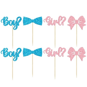 Gyufise 36Pcs Cupcake Toppers for Baby Showers and more
