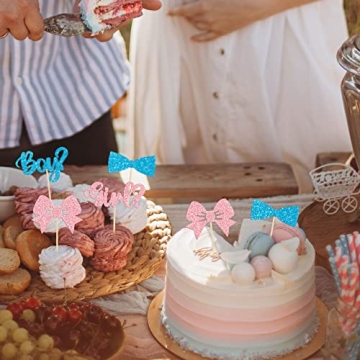 Gyufise 36Pcs Cupcake Toppers for Baby Showers and more