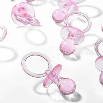 Baby Shower Pacifiers for Games and Decorations