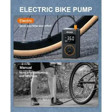 150PSI Portable Air Compressor for Bikes & Cars