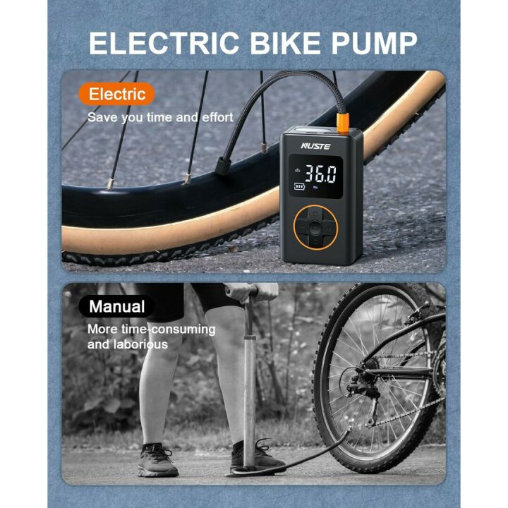 150PSI Portable Air Compressor for Bikes & Cars