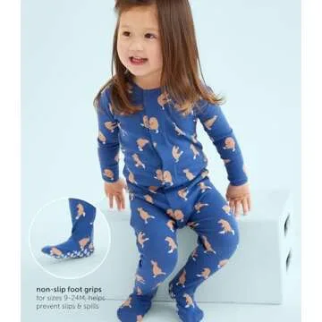 Magnetic Baby Footie Pajamas: Organic Cotton Comfort
