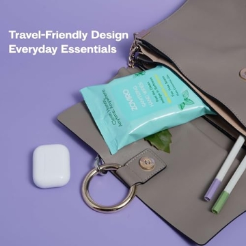 Hand Sanitizer Wipes with Tea Tree Oil - 20 Count