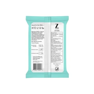 Hand Sanitizer Wipes with Tea Tree Oil - 20 Count