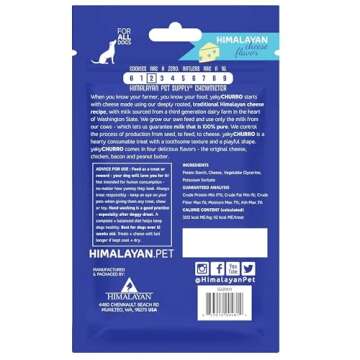yaky CHURRO Himalaya Cheese Treats | Lactose Free | Gluten Free | Grain Free | USA MADE | for All Br...