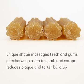 yaky CHURRO Himalaya Cheese Treats | Lactose Free | Gluten Free | Grain Free | USA MADE | for All Breeds | 4 CHURROs per Pouch | Original Cheese Flavor