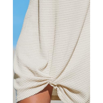 CUPSHE Women's Stylish Knitted Beach Cover-Up Dress