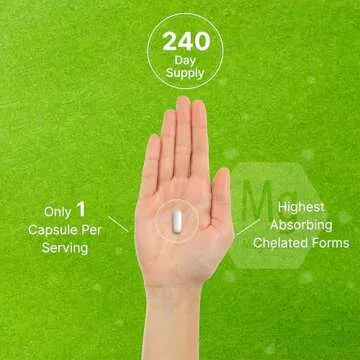 Magnesium Complex 500mg Veggie Capsules for Joint Health