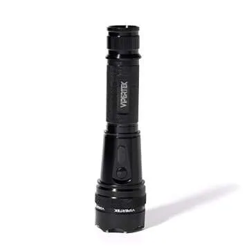 VIPERTEK VTS-195 Stun Gun with Rechargeable Flashlight