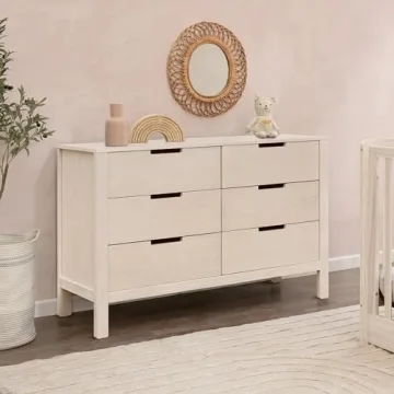 Carter's 6-Drawer Baby Dresser - Versatile for Nursery