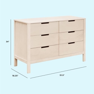 Carter's 6-Drawer Baby Dresser - Versatile for Nursery