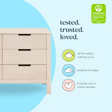 Carter's 6-Drawer Baby Dresser - Versatile for Nursery