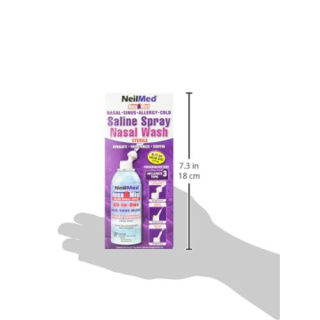 NeilMed NasaMist: Multi Purpose Saline Spray for Relief