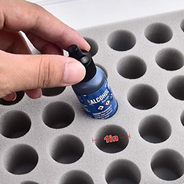 Portable Alcohol Ink Storage Organizer for 35 Bottles