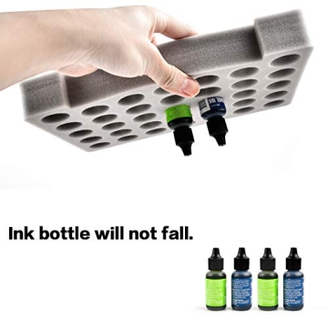 Portable Alcohol Ink Storage Organizer for 35 Bottles