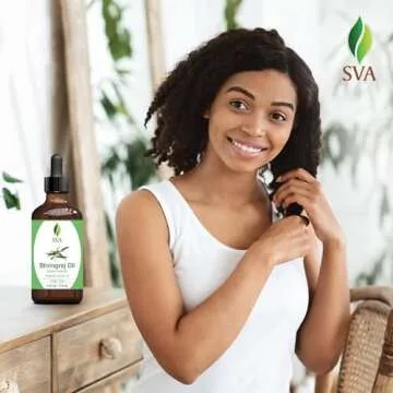 SVA Bhringraj Premium Carrier Oil for Hair & Skin 4oz