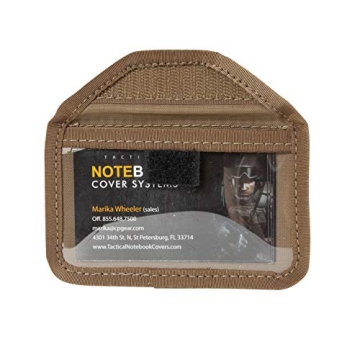 Tactical Detachable Business Card Pouch in Coyote Brown