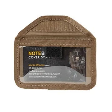 Tactical Detachable Business Card Pouch in Coyote Brown