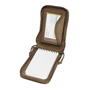 Tactical Detachable Business Card Pouch in Coyote Brown