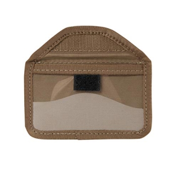 Tactical Detachable Business Card Pouch in Coyote Brown