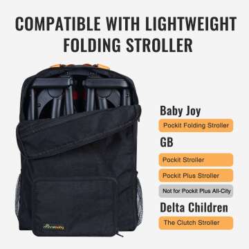 Stroller Travel Bag for Gb Pockit & Plus Strollers