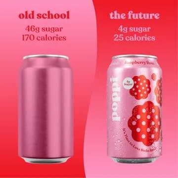 Poppi Sparkling Prebiotic Soda - Healthier Alternative