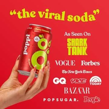 Poppi Sparkling Prebiotic Soda - Healthier Alternative