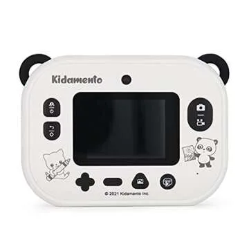 Instant Print Kids Digital Camera & Video Camcorder with Selfie Camera by Kidamento, Scavenger Hunt ...
