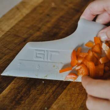 GIR: Get It Right Scraper - 8 Inch Black Kitchen Tool