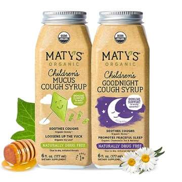 Matys Organic Kids Cough Syrups - Natural Relief for Coughs