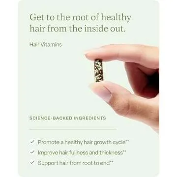 Divi Healthy Hair Bundle: Scalp Serum 1 fl oz and Hair Vitamins, 30-Day Supply